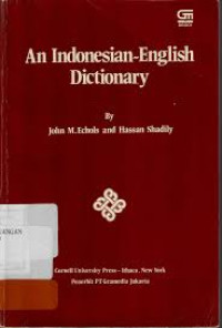 Image of An indonesian-english dictionary