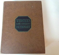 Image of Websters home university dictionary