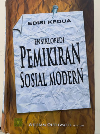 Image of Ensiklopedi: Pemikiran Sosial Modern