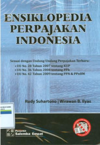 Image of Ensiklopedia perpajakan Indonesia