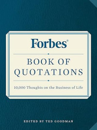 Image of Forbes Book of Quotations