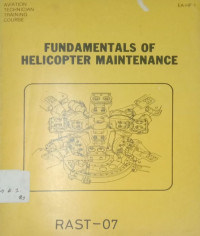 Image of Fundamentals of Helicopter Maintenance Rast-07