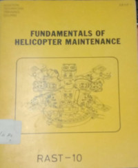 Image of Fundamentals of Helicopter Maintenance Rast-10
