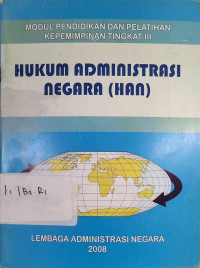 Image of Hukum administrasi negara (HAN)
