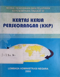 Image of Kertas kerja perseorangan (KKP)