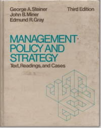 Image of Management Policy And Strategy