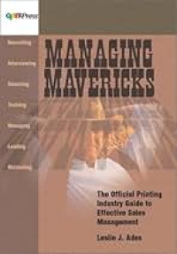 Image of Managing Mavericks The Art of Sales Management