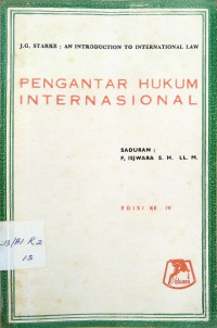 Image of Pengantar hukum internasional