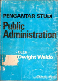 Image of Pengantar Studi Public Administration