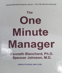 Image of The one minute manager
