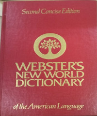 Image of Webster's new world directionary of the american language